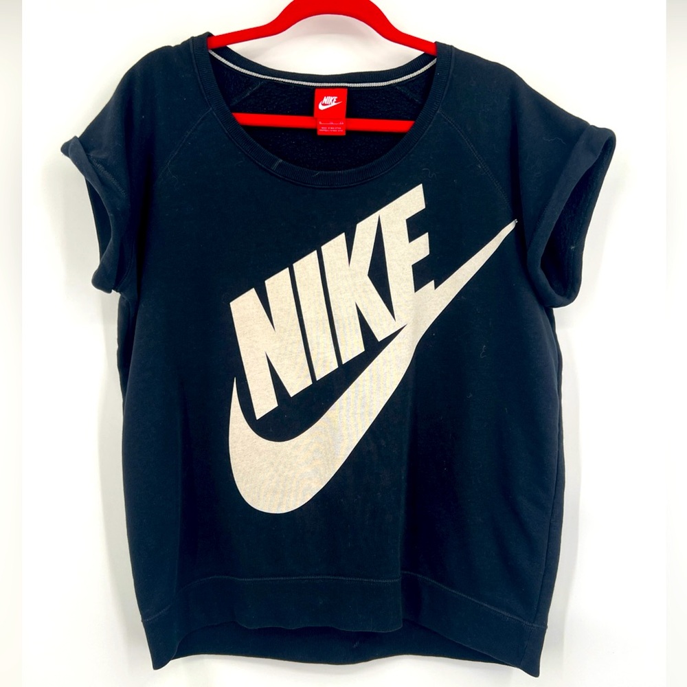 Nike Sweatshirt sleeveless Black Top